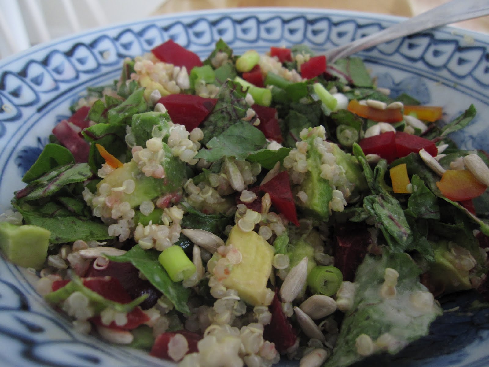 The Scratch Patch Beet Green Salad