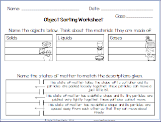Worksheets Matter Worksheets 3 states of matter worksheet lesson plan ppoint and by