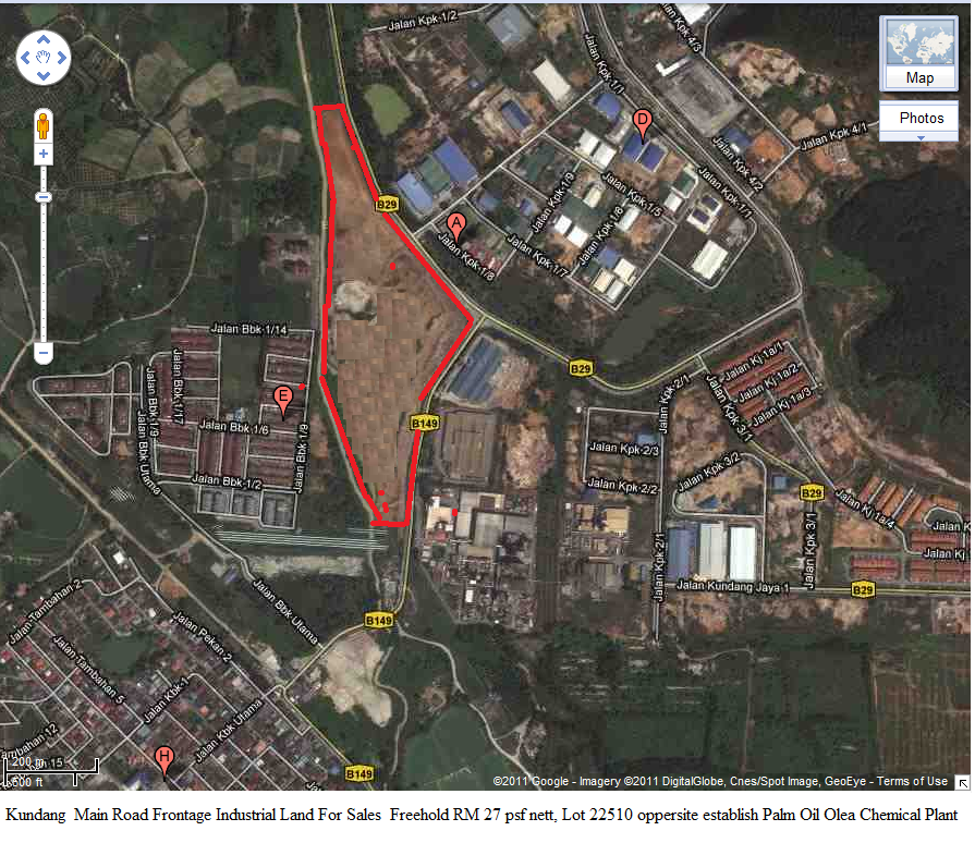 JC Properties Kundang Main Road Frontage Freehold Industrial Land For