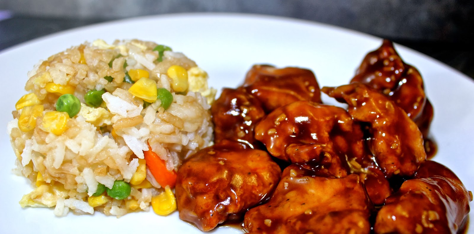 Charleston's Chew: General Tsos Chicken with Egg Fried Rice