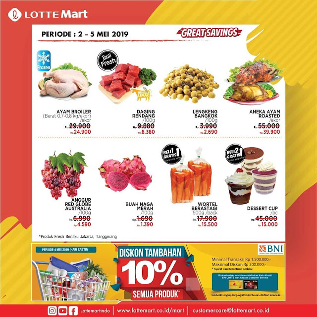 #LotteMart - #Promo #Katalog Weekend Periode 02 - 05 Mei 2019