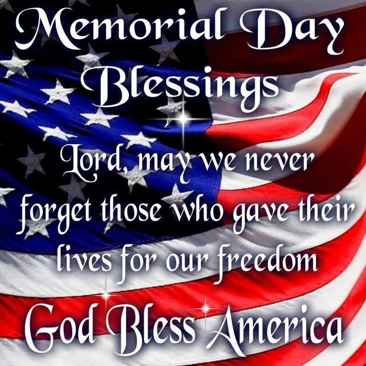 Blessed By The Lord: May 27, 2018 - MEMORIAL DAY