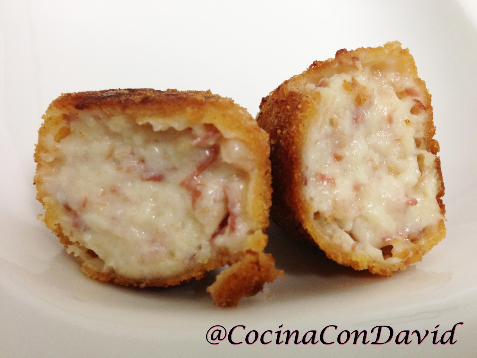 Cocina con David Croquetas de Jamón Ibérico