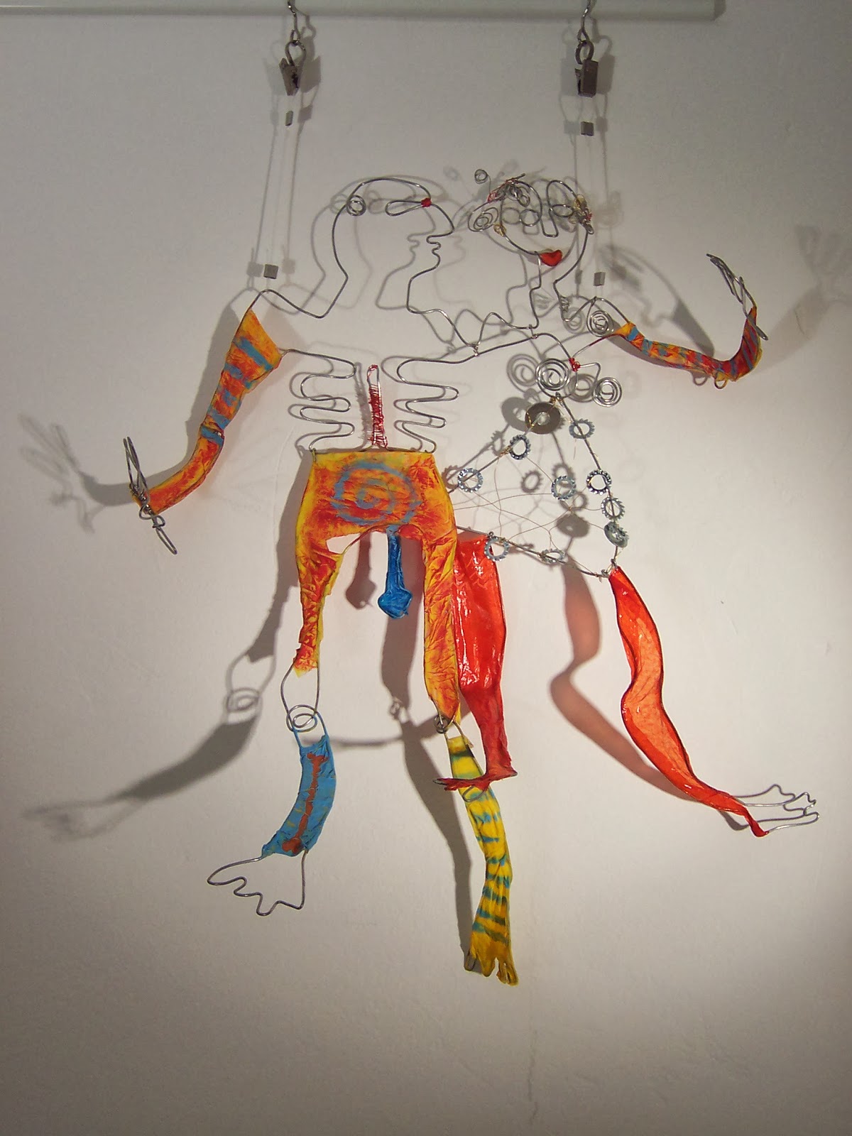 Sculptures En Fil De Fer Et Papier De Soie Flo Dare D Art