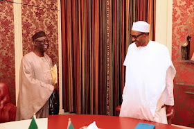 Photos: Pastor Tunde Bakare Visits President Buhari