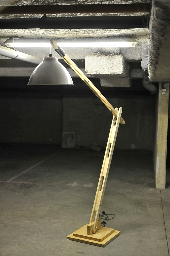 La menuiserie 503 Les lampes d'architecte en bois