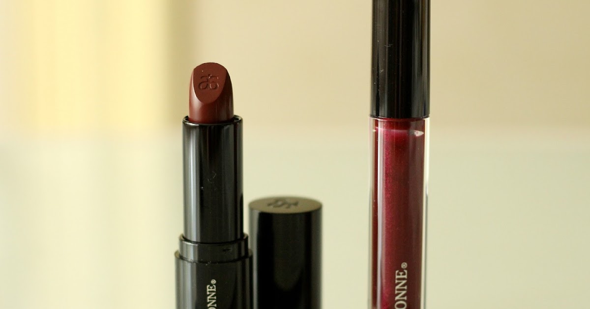 Fall Statement Lip with Arbonne Smoothed Over Lipstick in Iris, Glossed