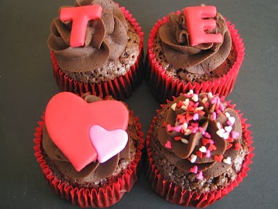 Cupcakes San Valentin, parte 3