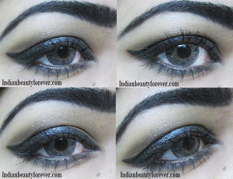Thick winged Eyeliner Step by step tutorial