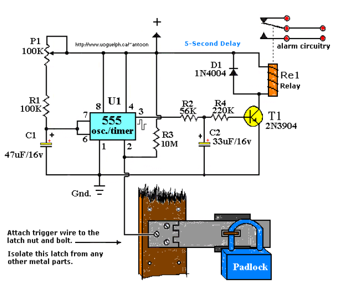 TOUCH ACTIVATED ALARM SYSTEM BASIC ELECTRONIC PROJECT | BASIC