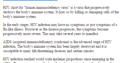 Essays on aids and hiv