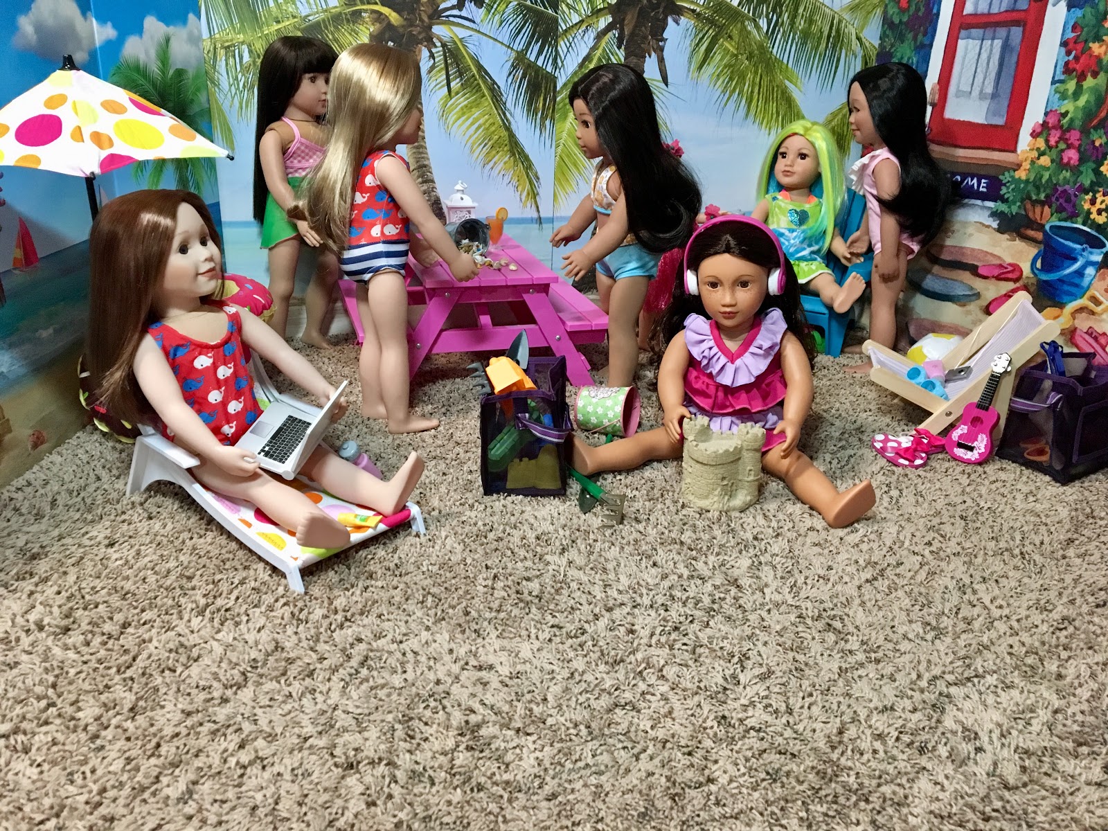 american girl beach house