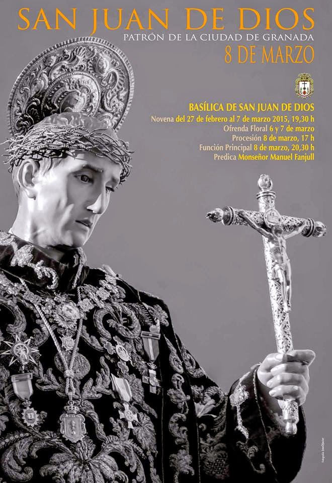 Cartel anunciador San Juan de Dios 2015