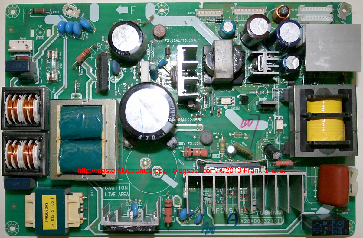 Master Electronics Repair !: REPAIR / SERVICING TV TOSHIBA 32A3000PR