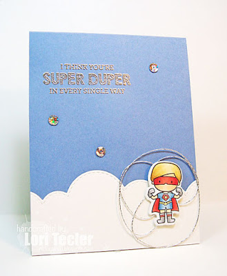 Super Duper card-designed by Lori Tecler/Inking Aloud-stamps and dies from Mama Elephant