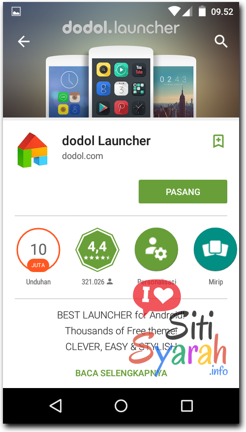 memperindah tampilan android