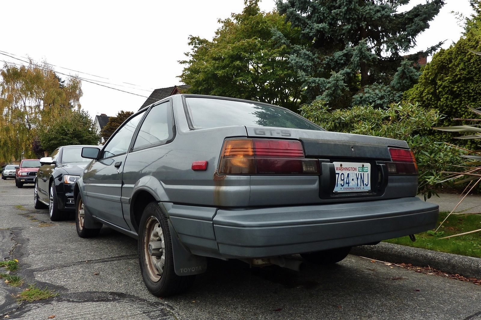 Seattle's Parked Cars: 1987 Toyota Corolla GT-S