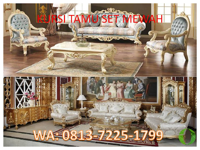 KURSI TAMU SET MEWAH 