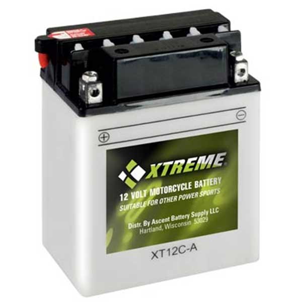 1992 Yamaha Timberwolf 250 YFB250 Battery XTREME XT12CA Yamaha Old