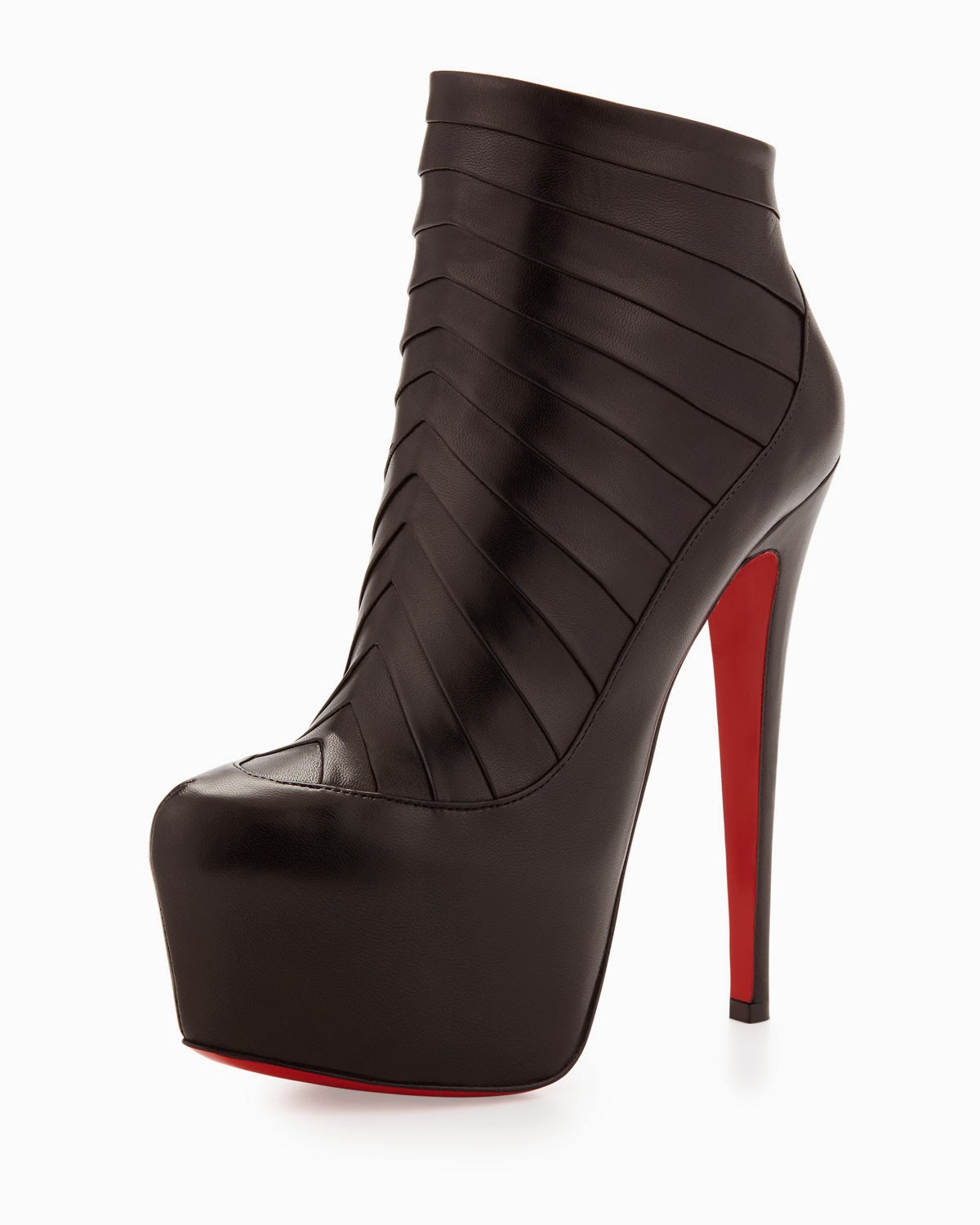 Sexy Shoe Sunday: Louboutin Pleated Bootie ~ B So Chic!™ : Chronicles ...