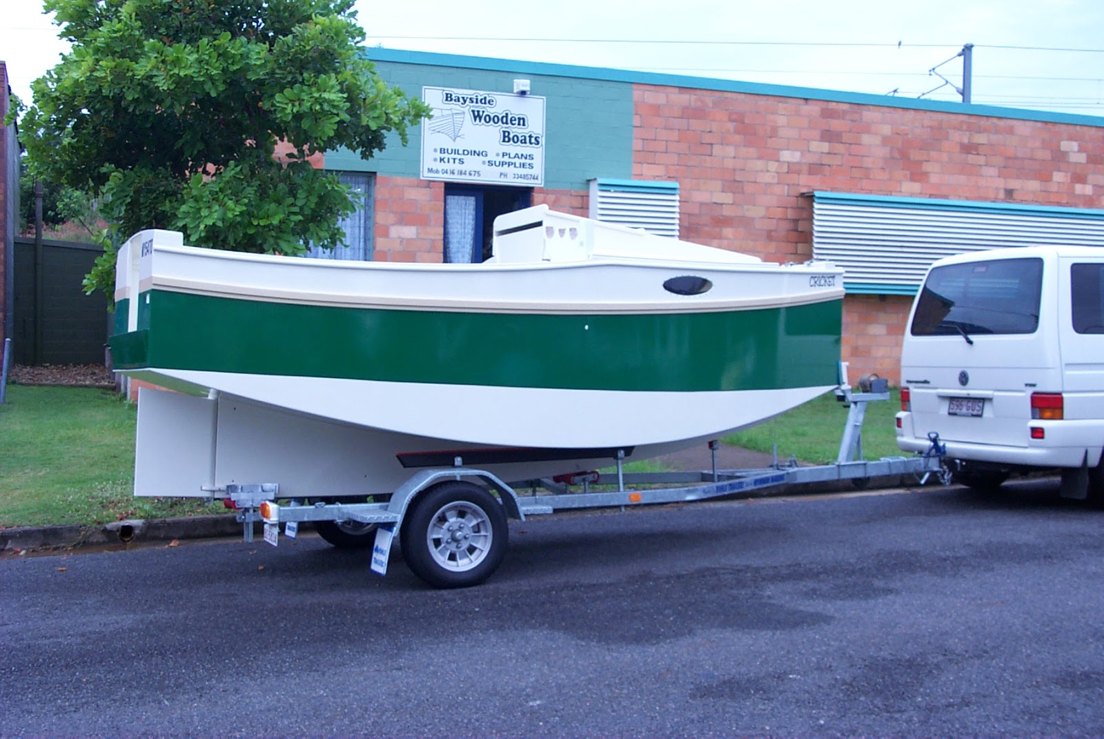 Ross Lillistone Wooden Boats Trailer Design for Displacement Smallcraft