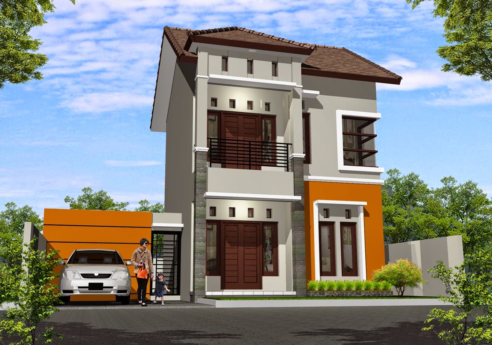 Gambar Pondasi Rumah Minimalis 2 Lantai | Desain Rumah Minimalis