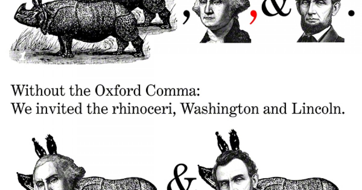 A Fort Made of Books: Why Your Oxford Comma Is a Waste of Ink