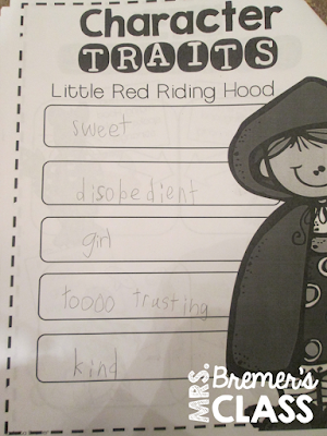Fairy Tales unit featuring Little Red Riding Hood, Cinderella, The Three Pigs, Goldilocks and the Three Bears, The Frog Prince, and Jack and the Beanstalk. Packed with lots of fun literacy ideas and guided reading activities. Common Core aligned. Grades 1-3. #fairytales #literacy #guidedreading #1stgrade #2ndgrade #3rdgrade