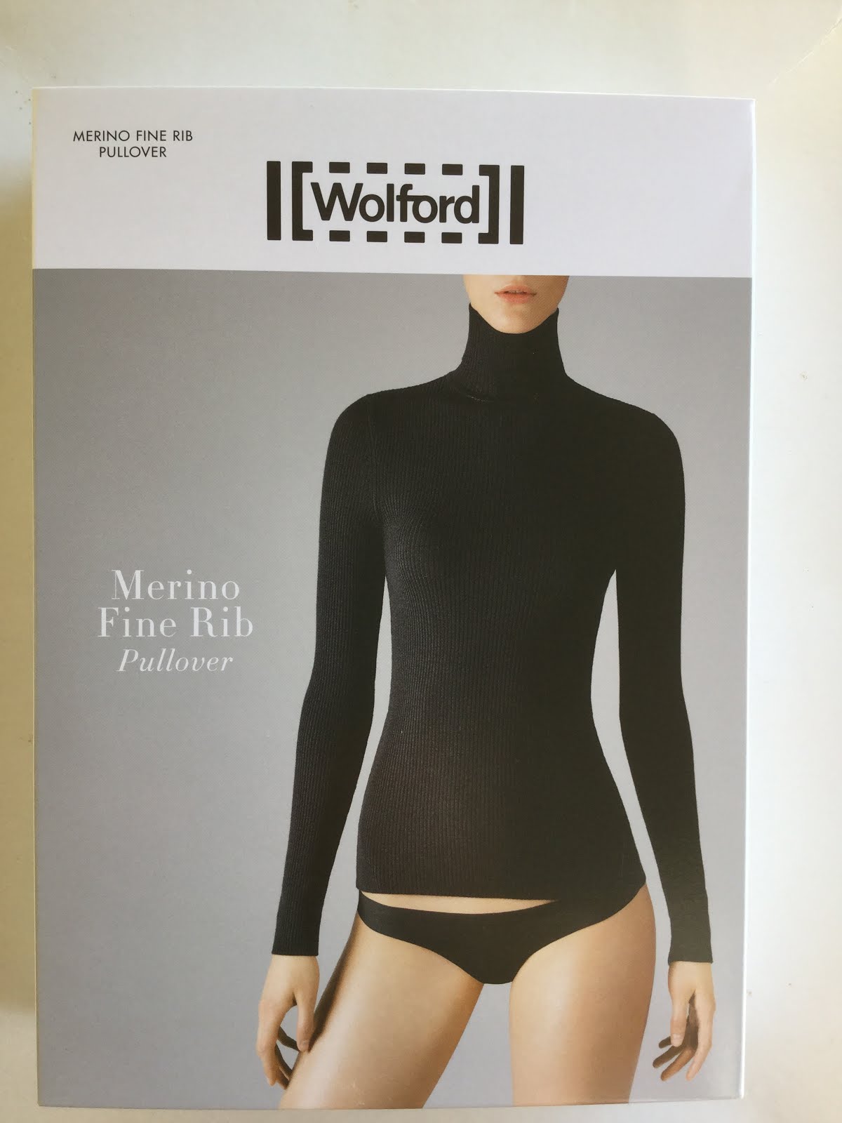 Hosiery For Men: Just arrived from Wolford: Merino Fine Rib Pullover