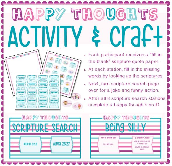 Happy Thoughts Scripture Search