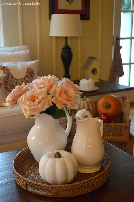 Fall Decor In A Cottage Style Home