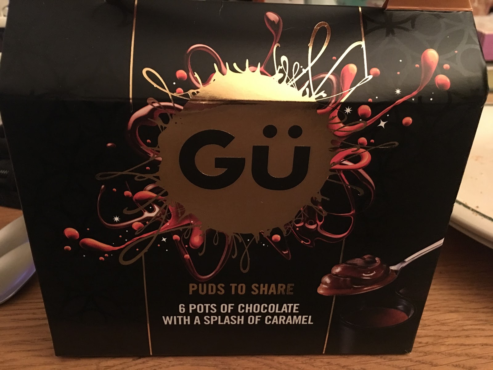FOODSTUFF FINDS Gu Pots of Chocolate with a splash of caramel (NLi10)