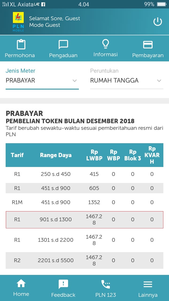 1 KWH Berapa Rupiah Listrik Praktis
