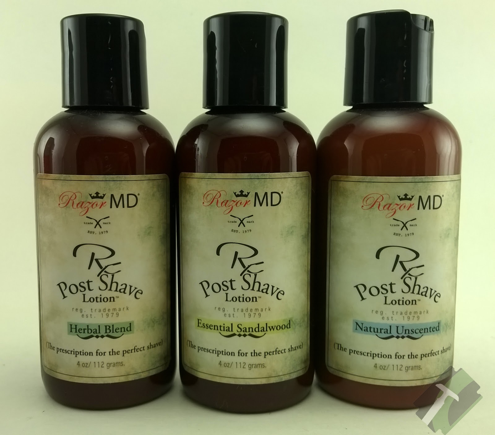 Razor MD Post Shave Lotions