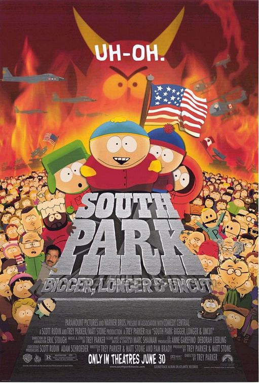 South Park Bigger Longer and Uncut poster