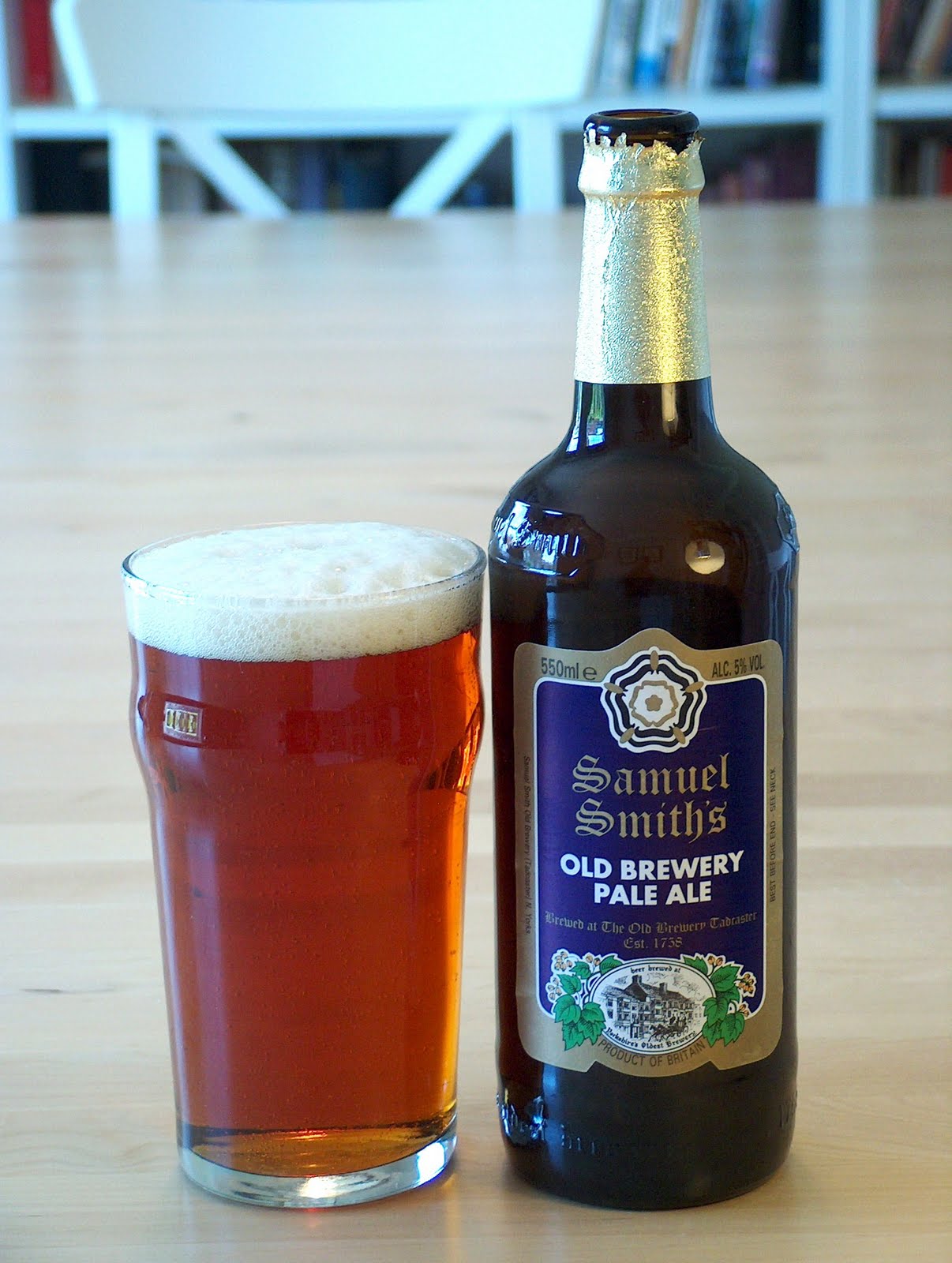 The Bottled Beer Year Day 127, Beer 127 Samuel Smith's "Old Brewery