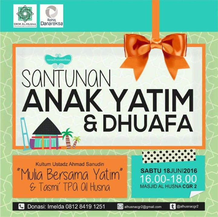 5 Contoh Banner Santunan Anak Yatim yang Unik dan Menarik