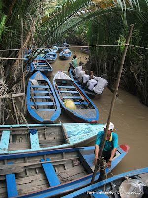 My Tho sampans boat canals
