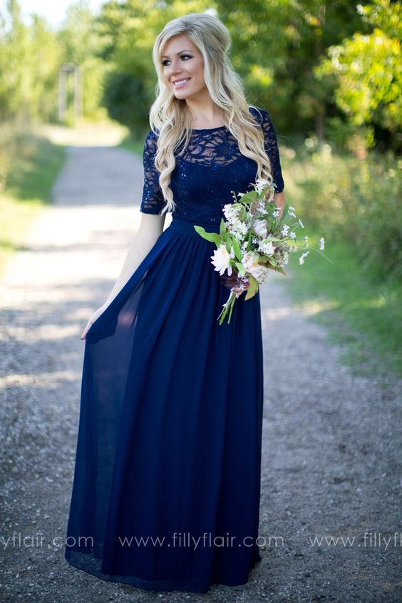  Gaun Pengantin Warna Biru Paling Cantik gebeet com