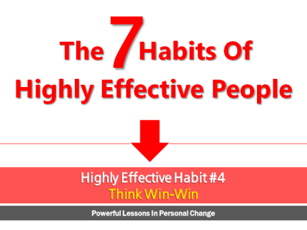 Habit 4 Of Highly Effective People Stephen Covey ppt download