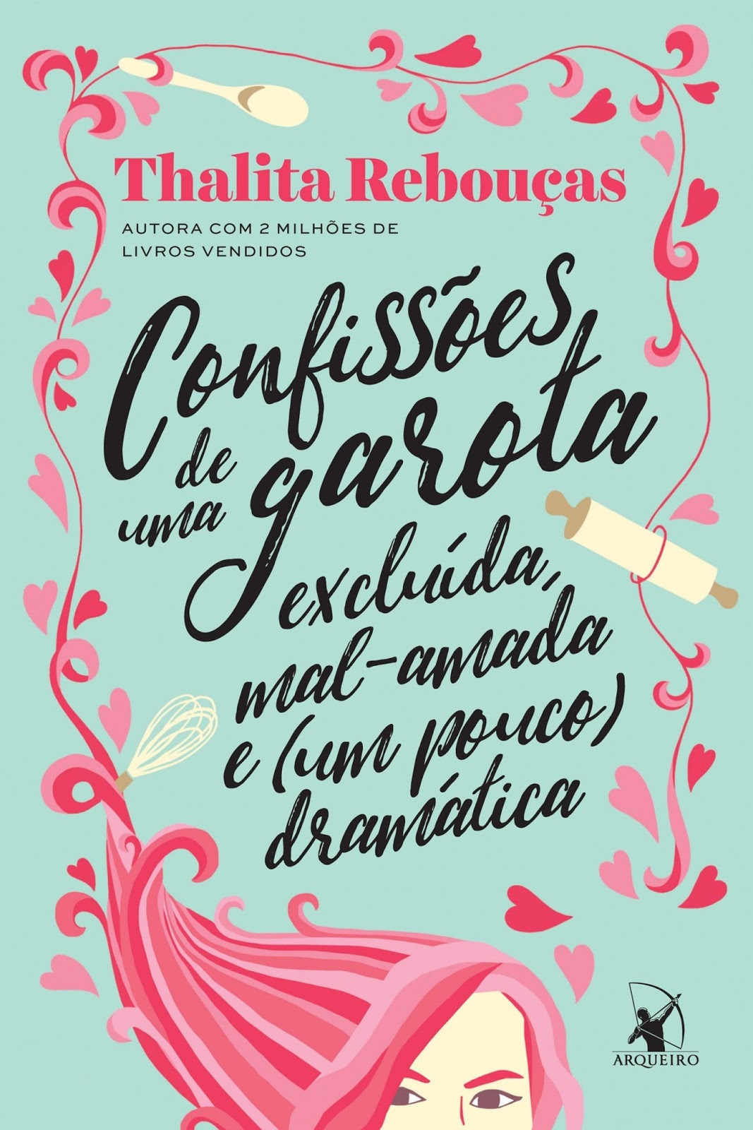 Blog Mais que Livros: Resenha - Confissões de uma garota excluída, mal-amada e (um pouco) dramática, Thalita Rebouças
