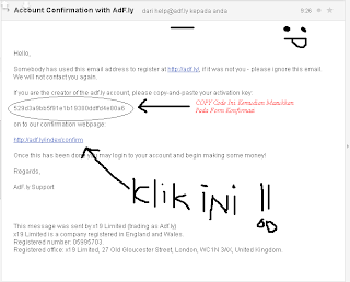 Email Confirmation Adfly