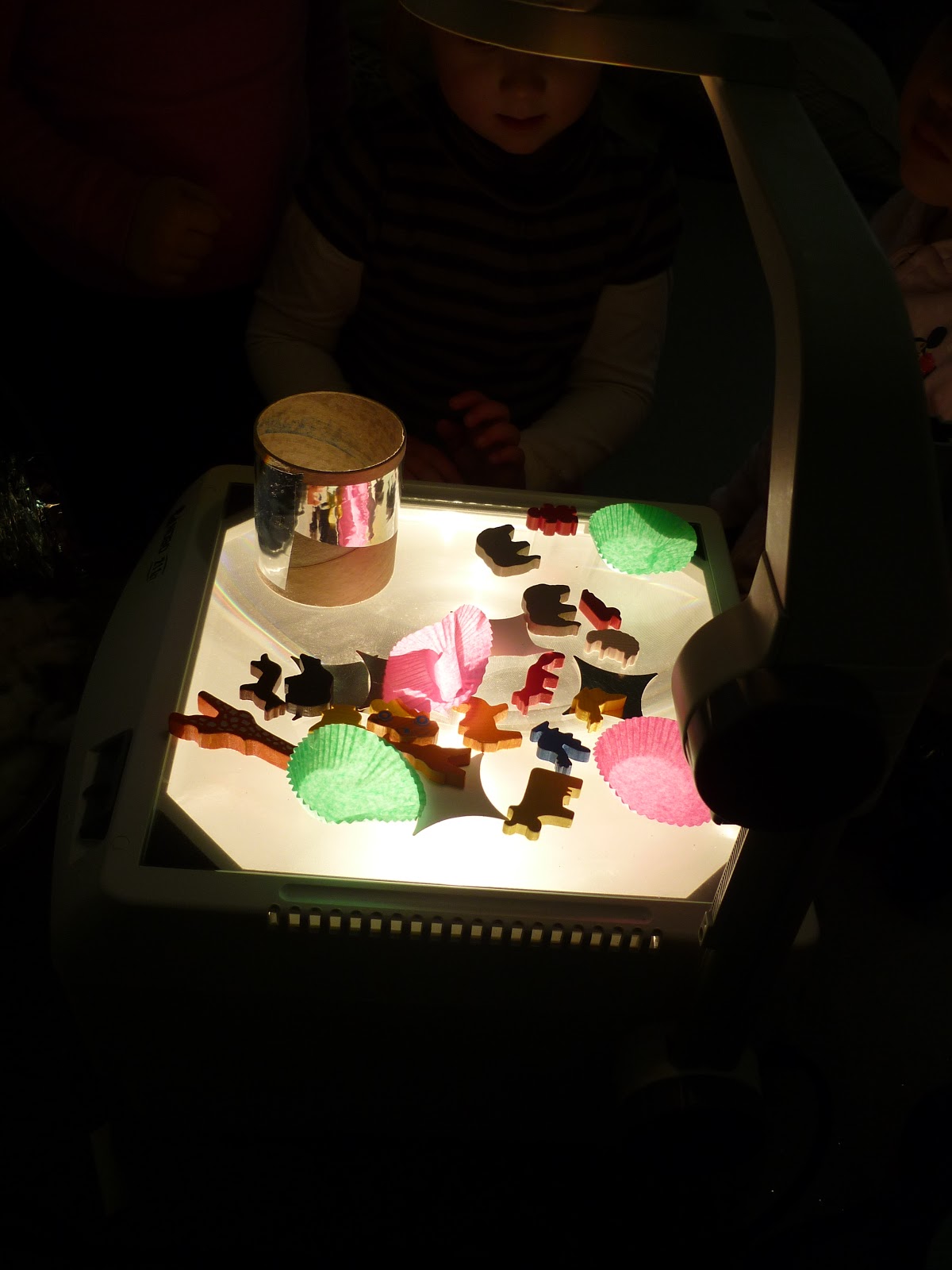 Creative and Inspired Play Playing with light