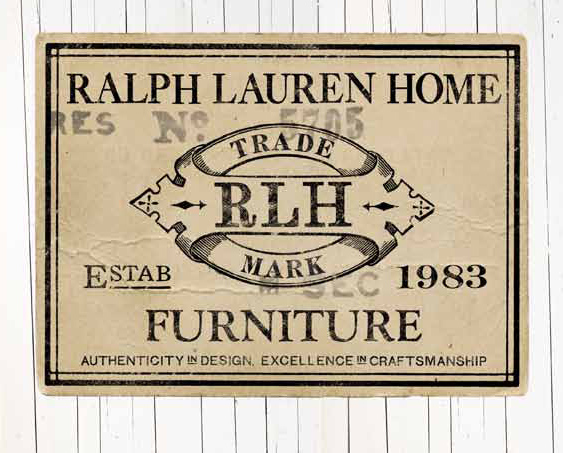 HauteZone: Ralph Lauren Home - RLH Furniture New Collection