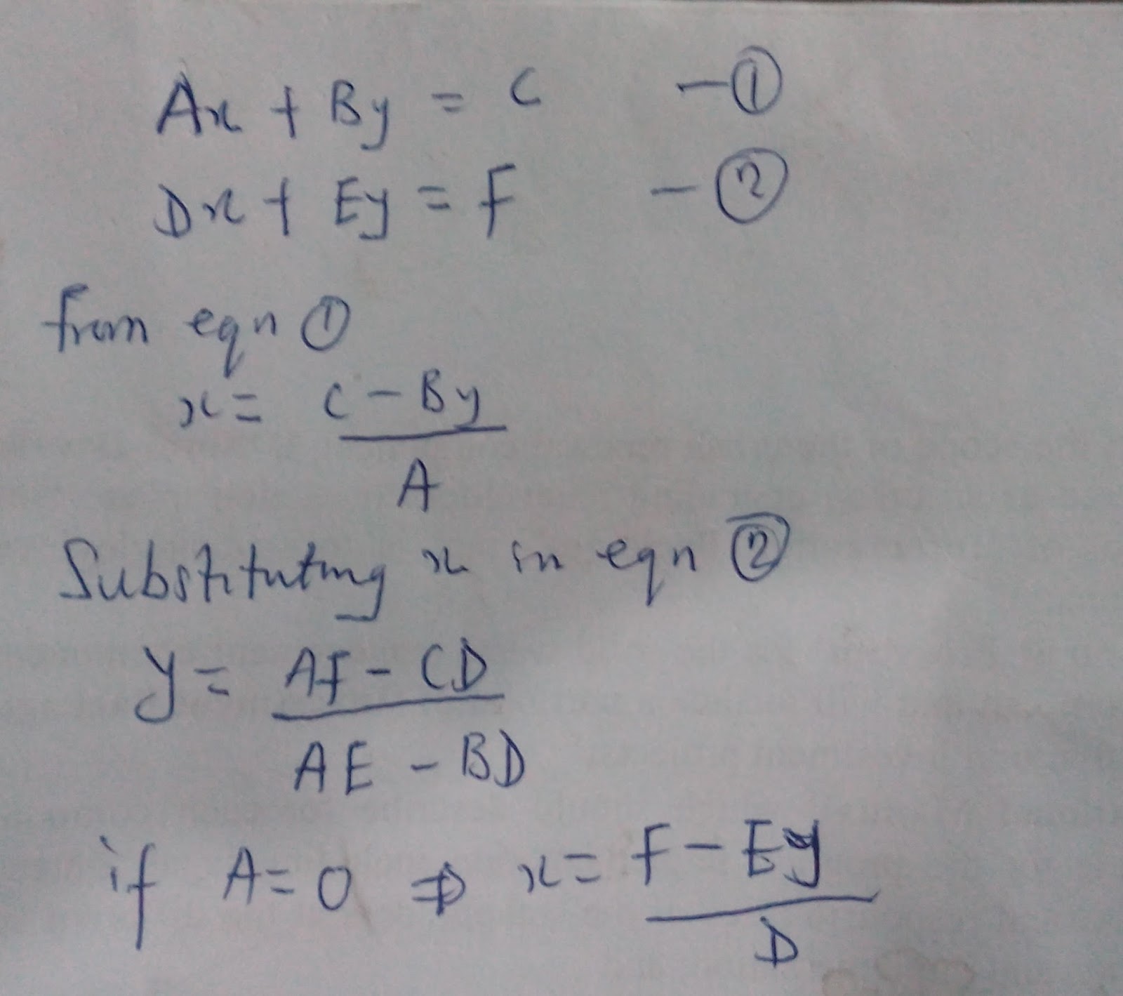 C# Programming Is Fun: CREATE A SIMPLE SIMULTANEOUS EQUATION CALCULATOR ...