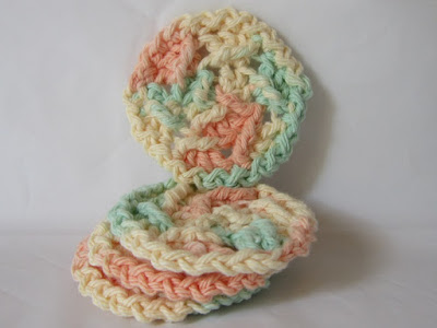 Go green with reusabe face scrubbies!