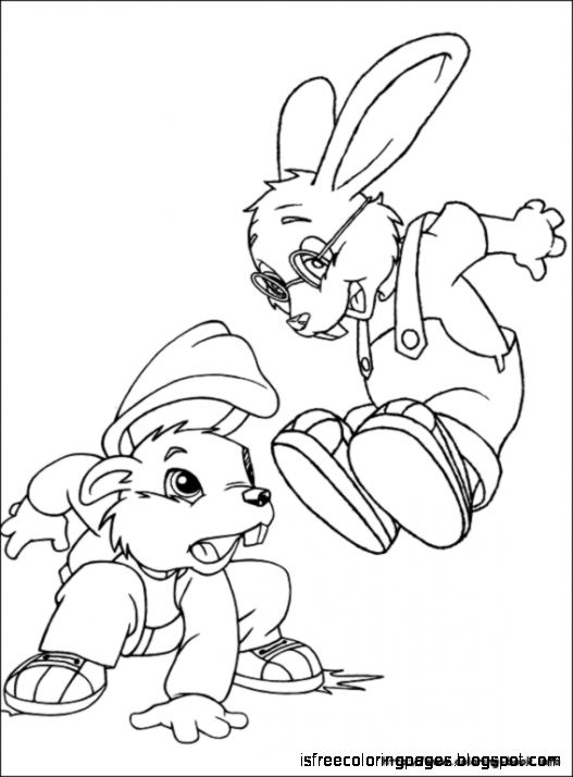 Forest Friends Coloring Pages