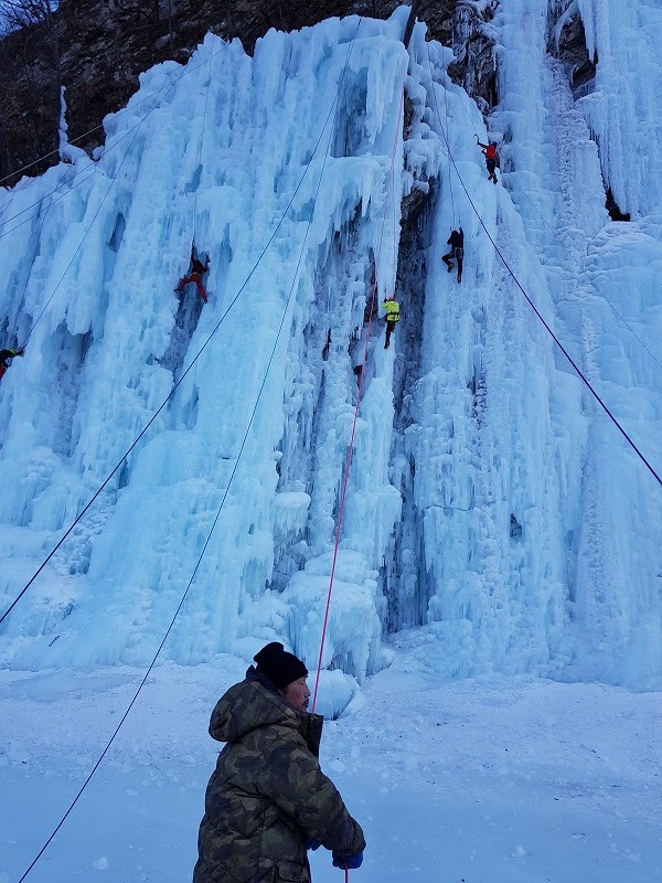 Ice Climbing in Japan Korean Ice