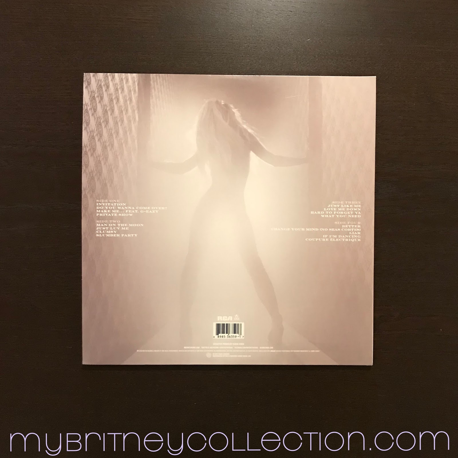 My Britney Collection Glory Vinyl