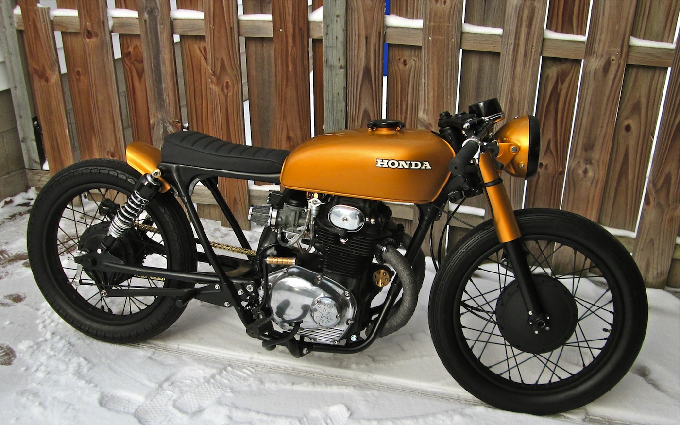 Cafe Racer Black And Gold Photos